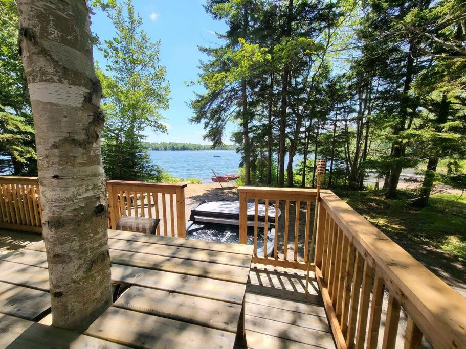 Leland'S Lakehouse วูล์ฟวิลล์ ภายนอก รูปภาพ